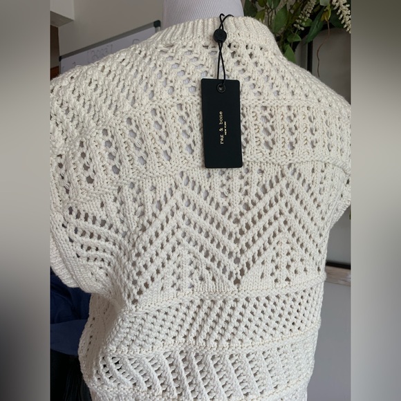 rag & bone sleeveless crotchet tank - Picture 3 of 4